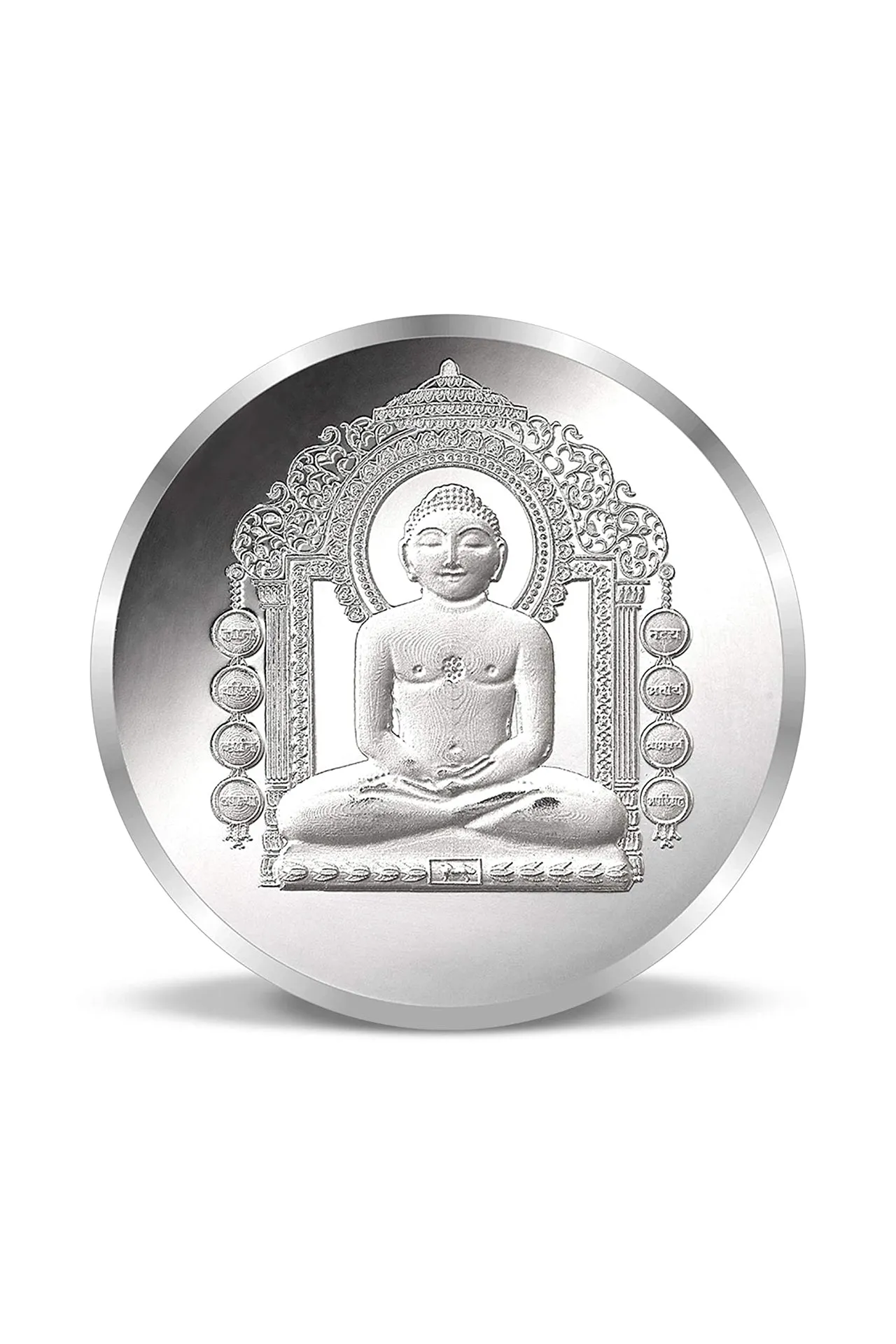 999 Mahaveer ji Pure Silver 10 Grams Coin
