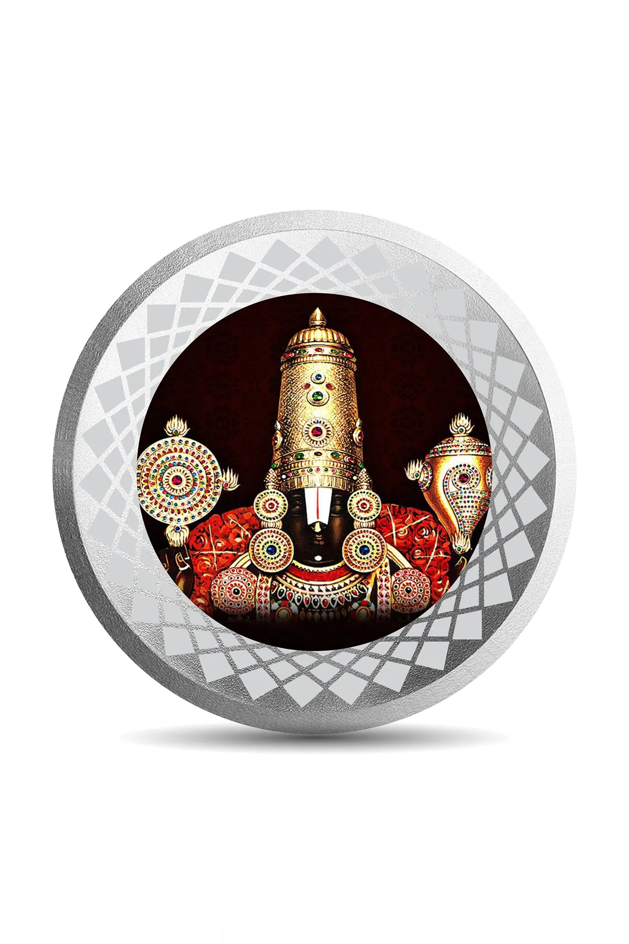 999 Pure Silver Balaji 10 Grams Coin ( Design20)