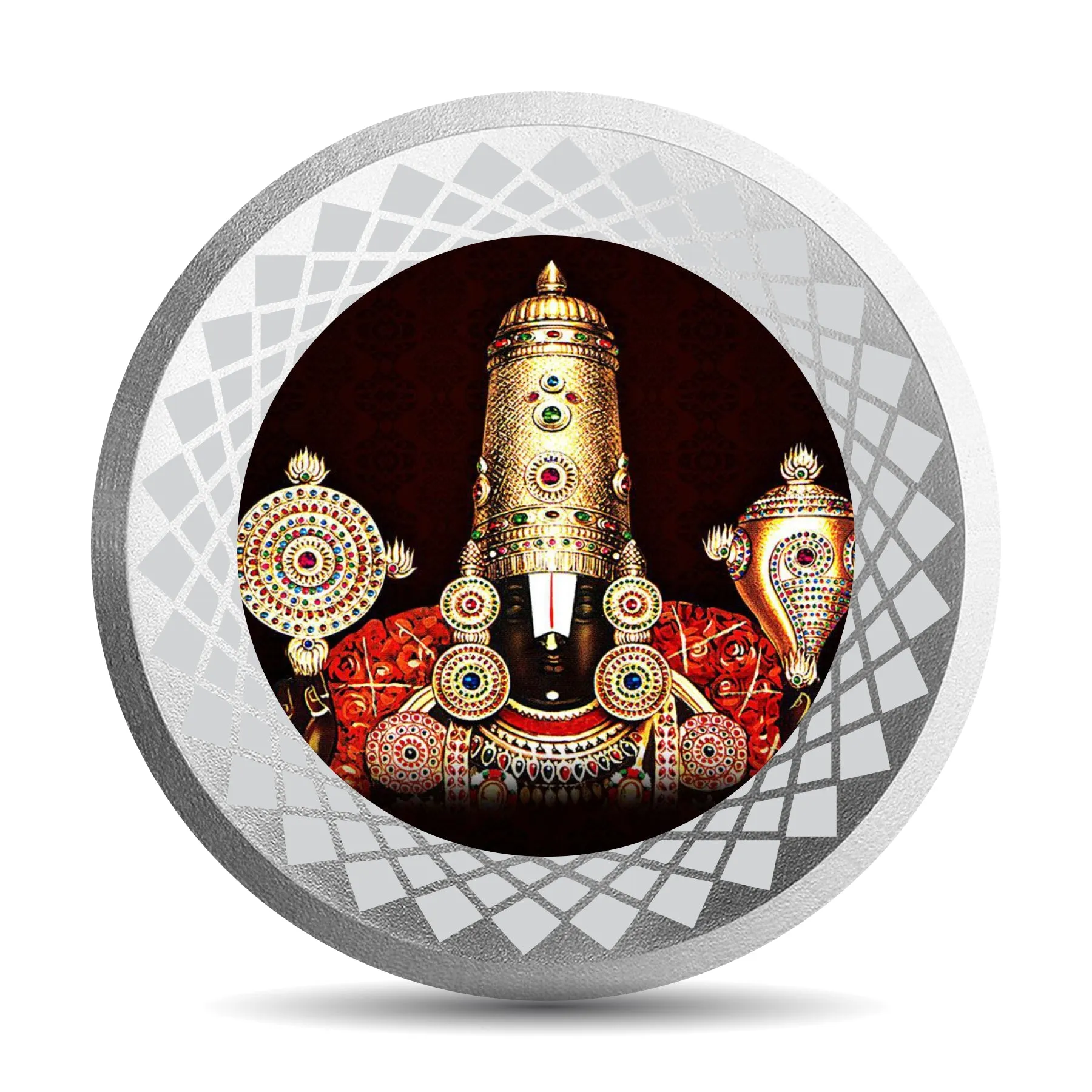 999 Pure Silver Balaji 10 Grams Coin ( Design20)