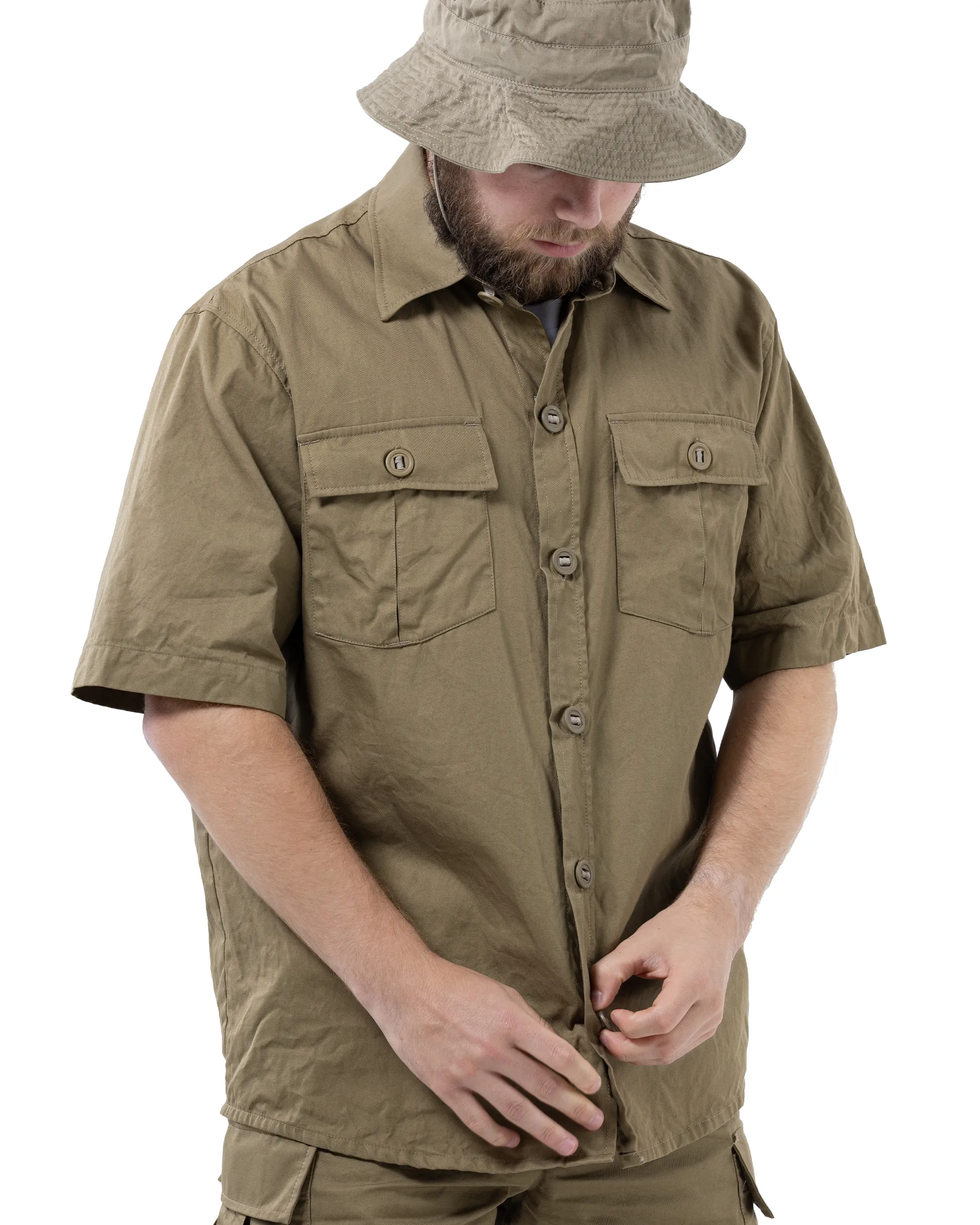 A129 Alston Shirt - Khaki