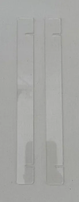 Acrylic Earring Display Stick 2 Slot Pair