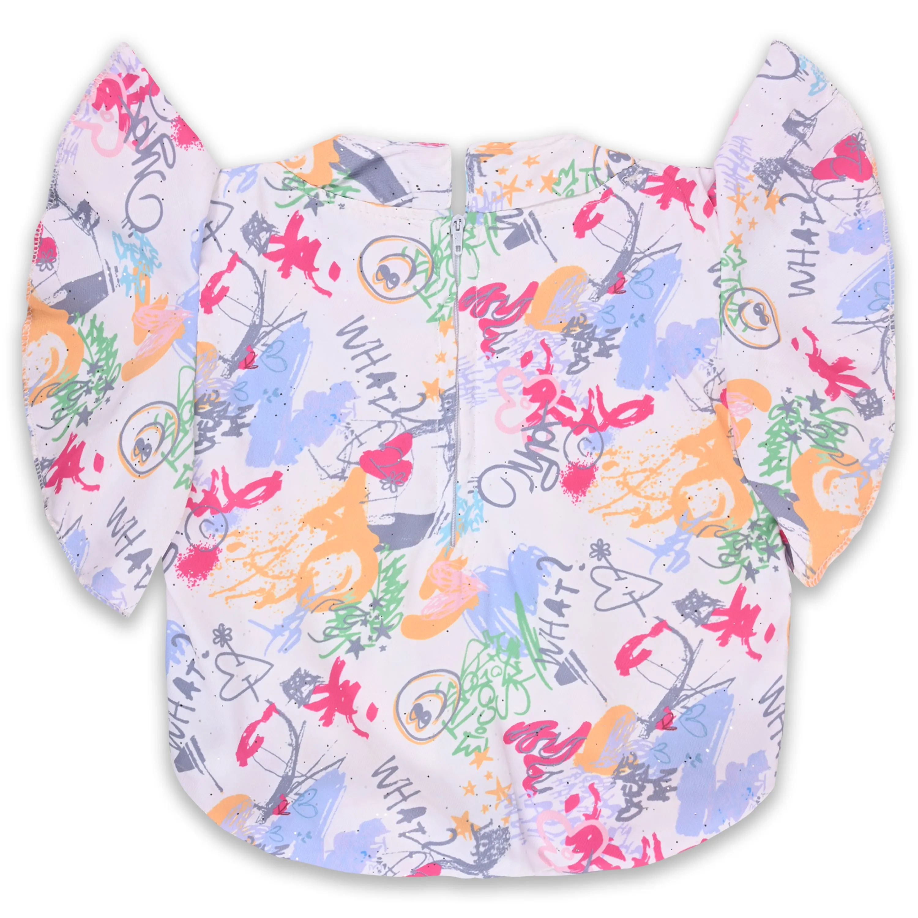 Baby Girls Printed Top and Shorts Clothing Set