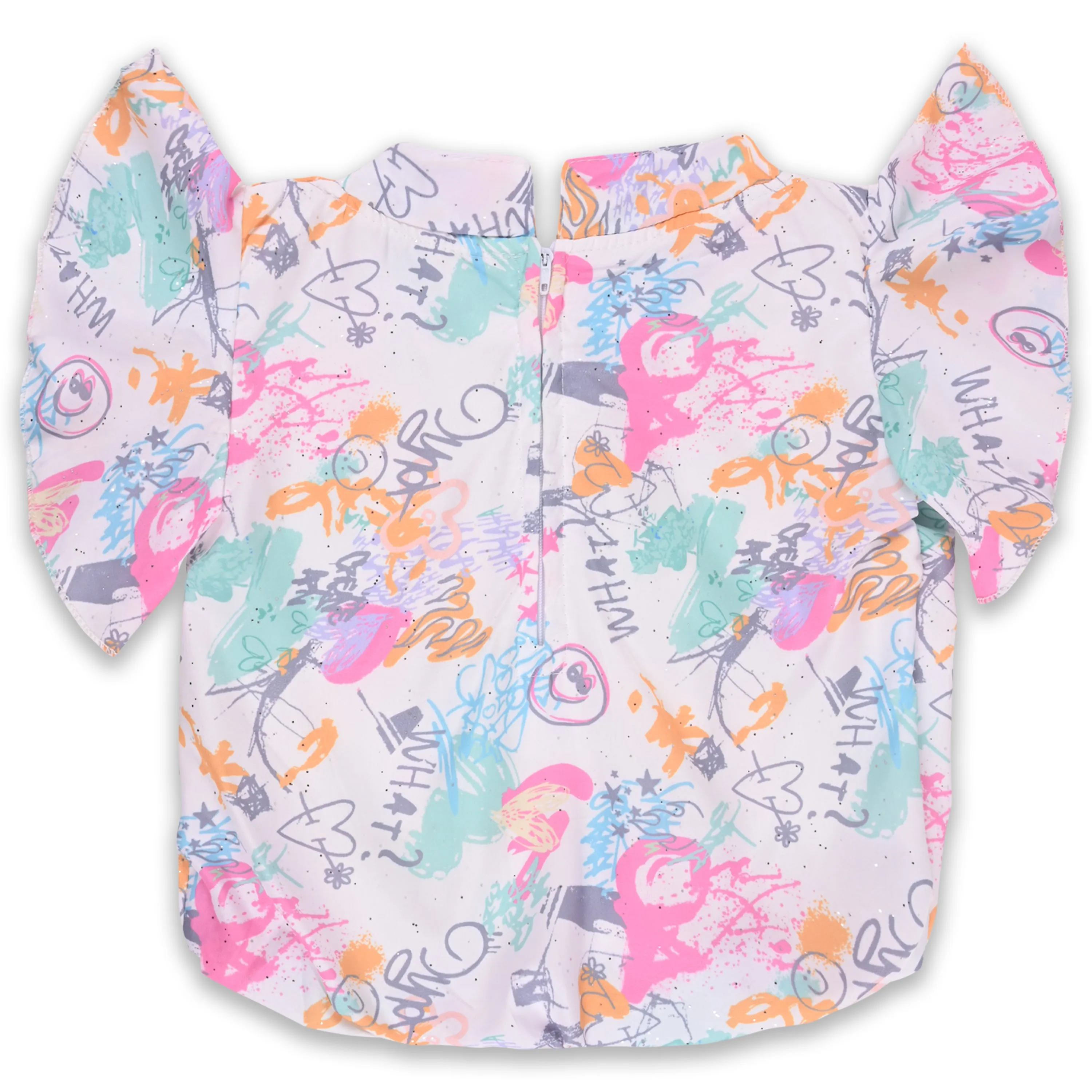 Baby Girls Printed Top and Shorts Clothing Set