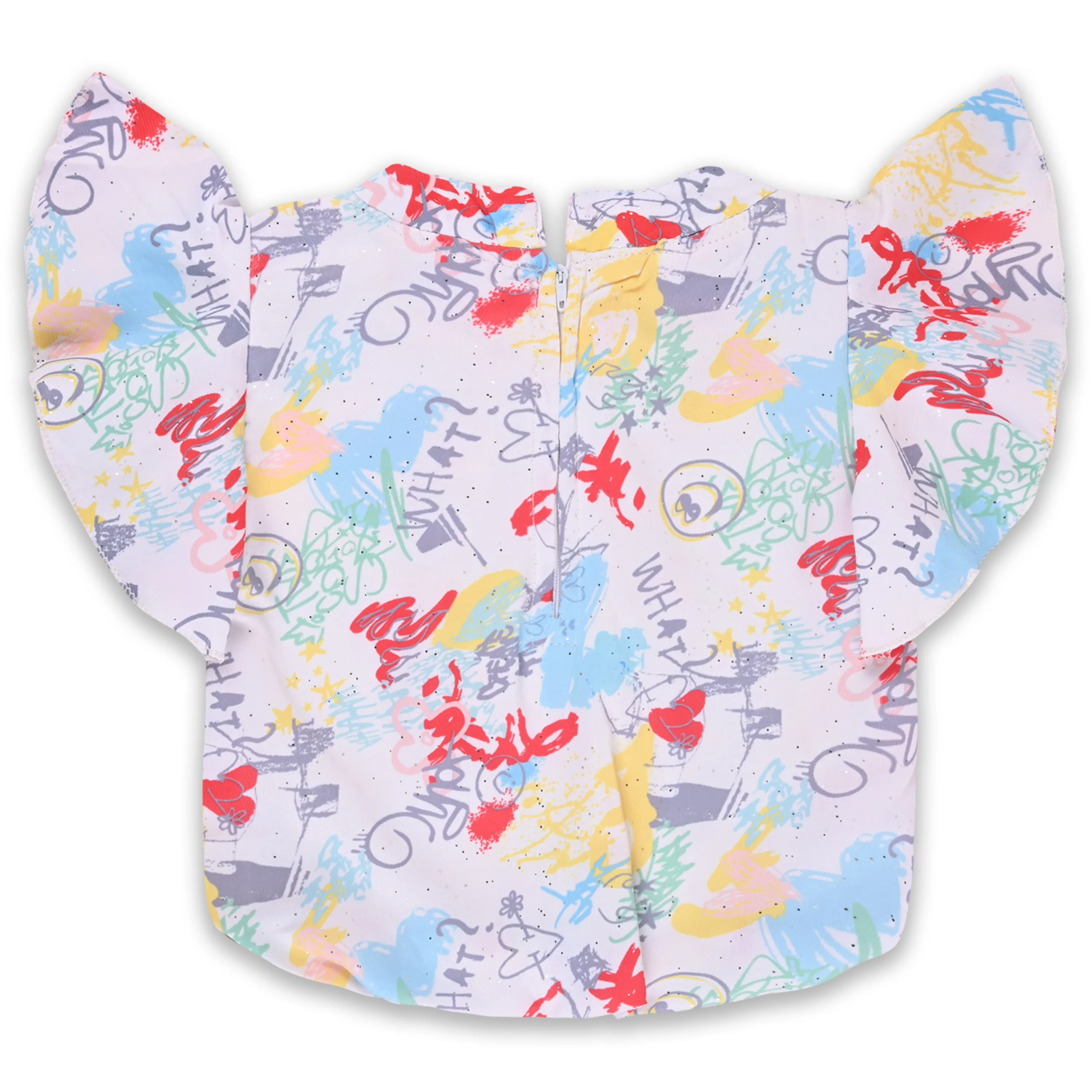 Baby Girls Printed Top and Shorts Clothing Set