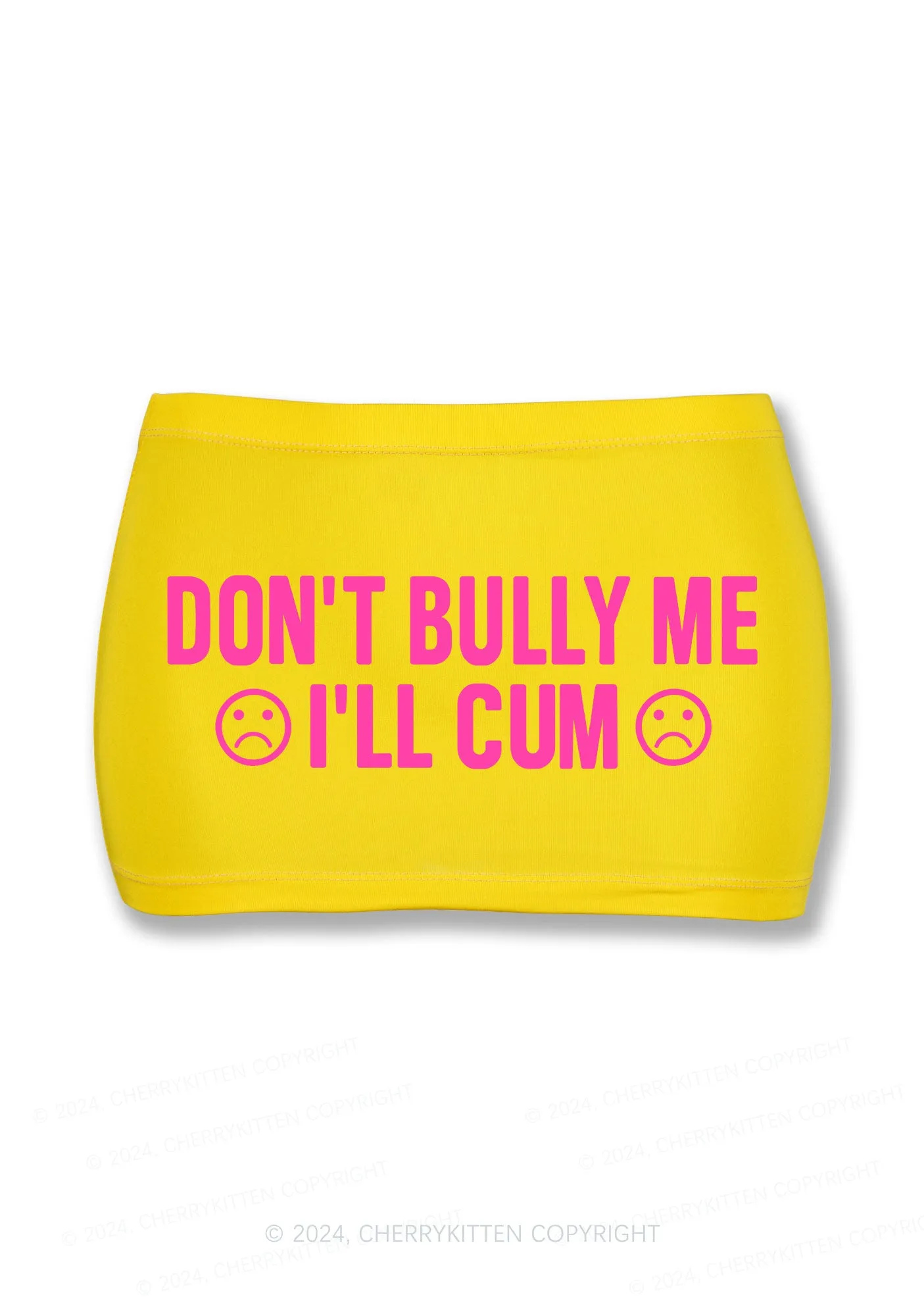 Don't Bully Me Y2K Mini Hip Skirt Cherrykitten