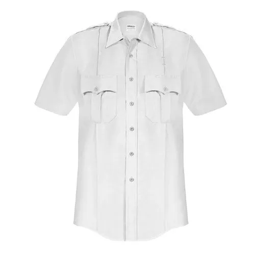 Elbeco Paragon Plus Men's SS Shirt - White - Style P867