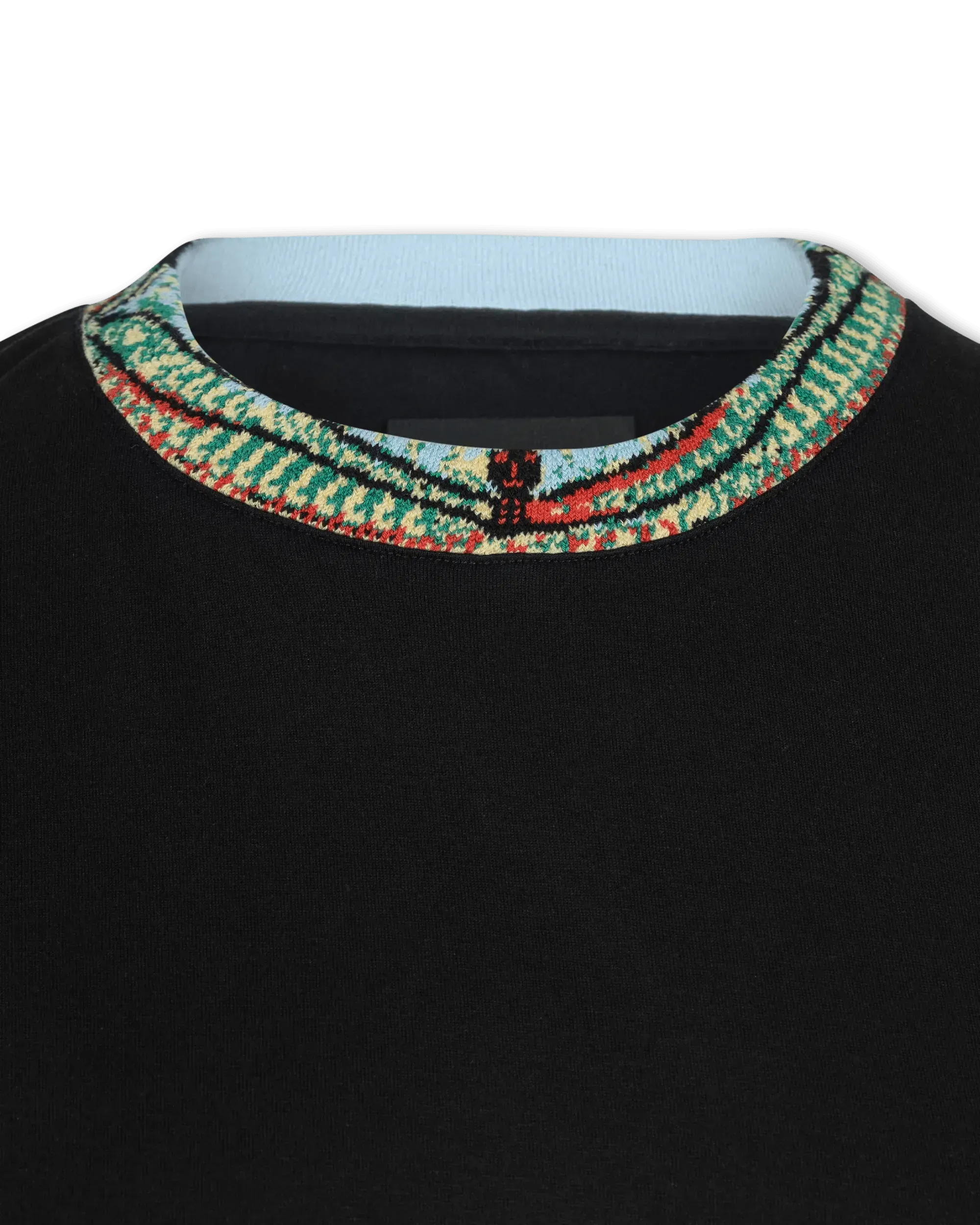 Embroidered Collar T-Shirt Dress