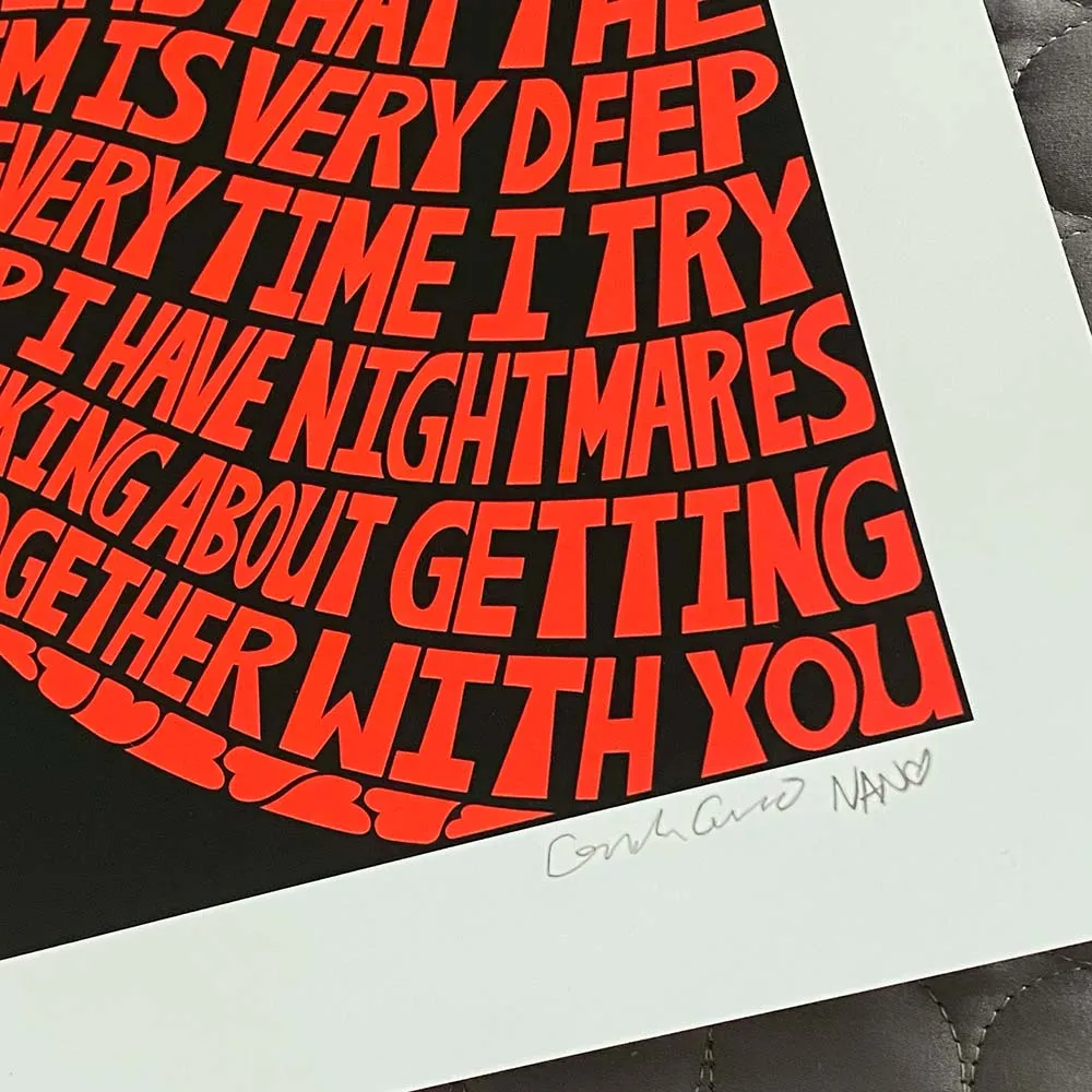 Gordon Gano - Violent Femmes - FREAK MAGNET - Limited Edition Fine Art Print - SOLD OUT