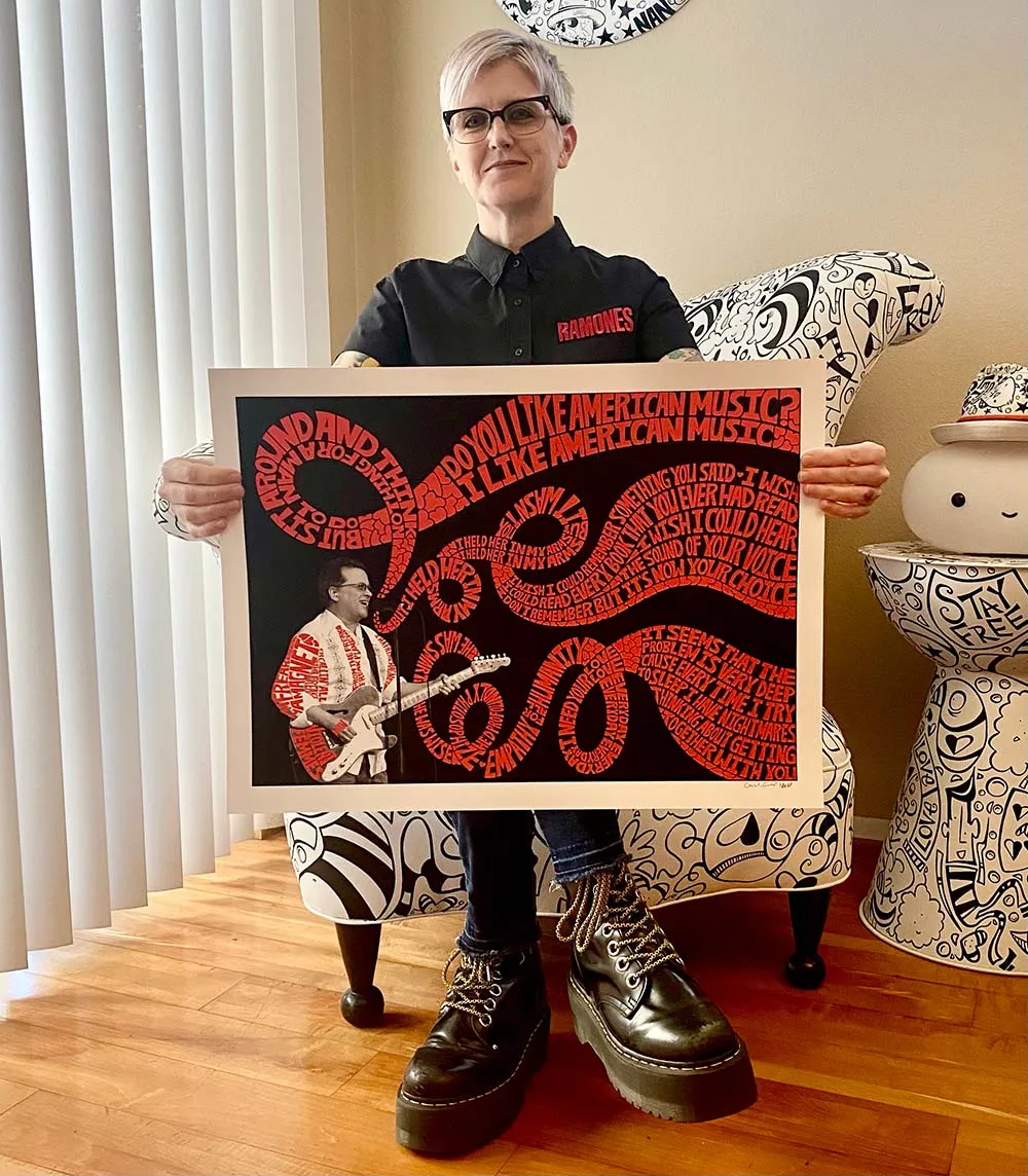 Gordon Gano - Violent Femmes - FREAK MAGNET - Limited Edition Fine Art Print - SOLD OUT