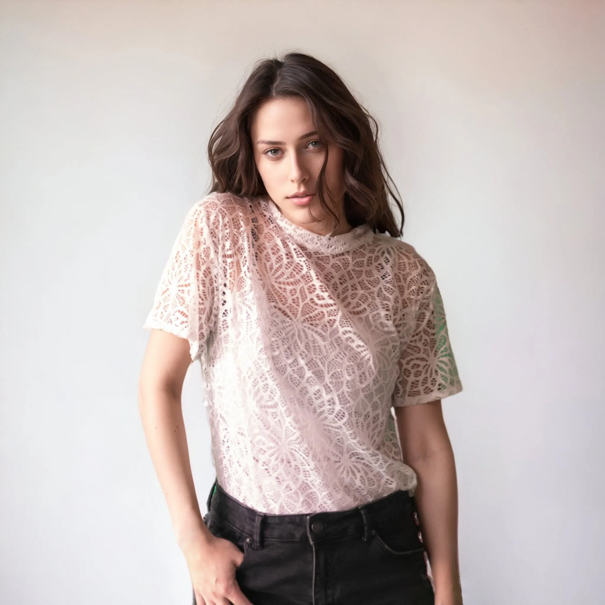 Lace T shirt