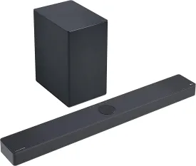 LG Sound Bar Sc9S, 3.1.3 Ch, 400W, Dolby Atmos Soundbar, Black