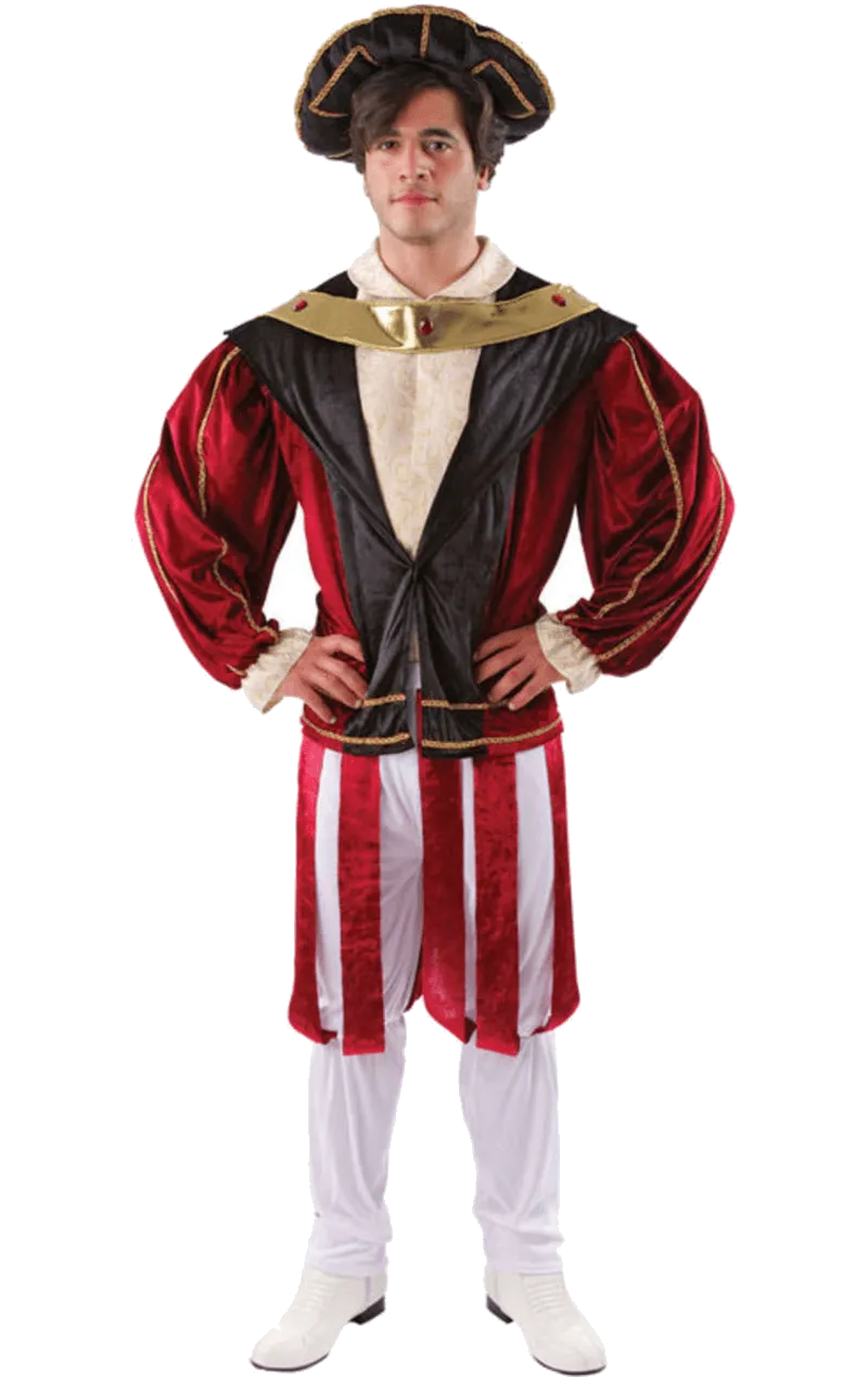Mens Deluxe King Henry VIII Costume