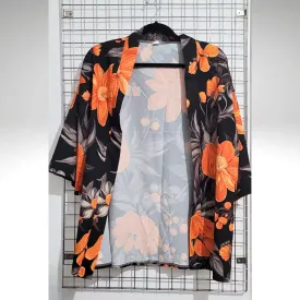 Orange flowers Kimono