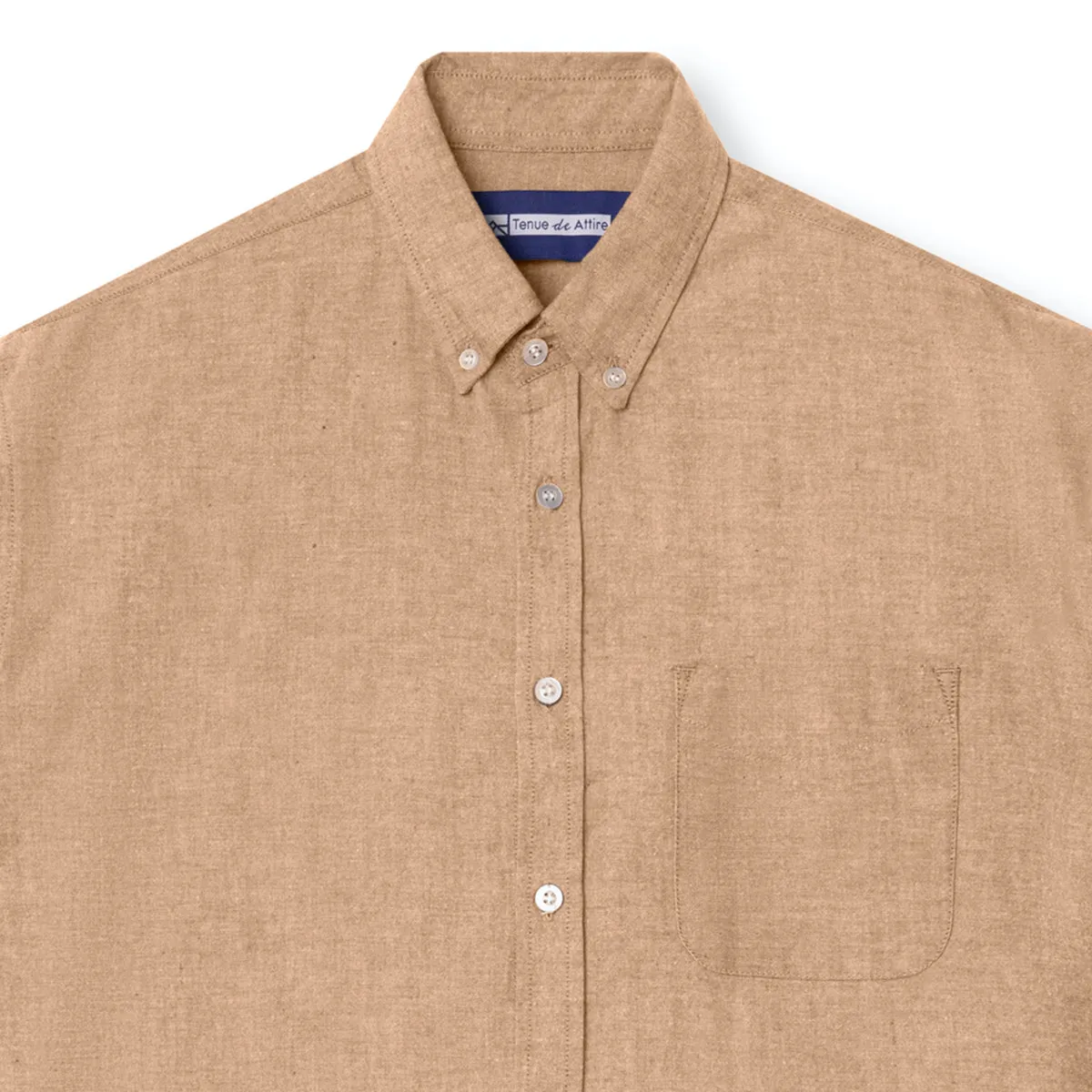 Parisian Oxford Long Sleeve Shirt - Mustard