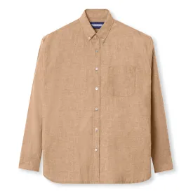 Parisian Oxford Long Sleeve Shirt - Mustard