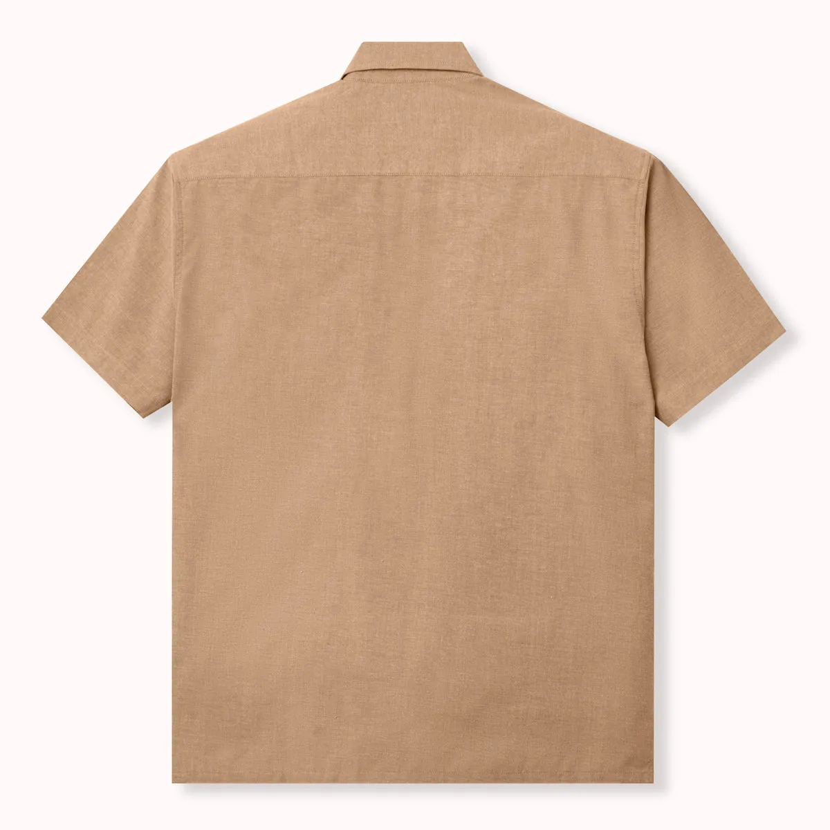 Parisian Oxford Short Sleeve Shirt - Mustard
