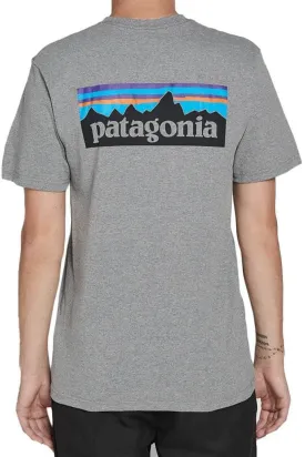 patagonia p6 logo cotton shirt