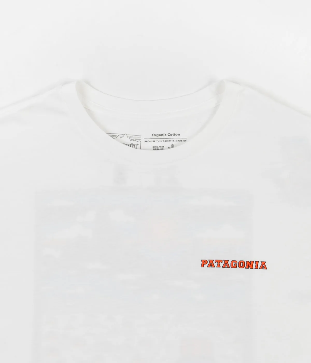 Patagonia Summit Road Organic T-Shirt - White