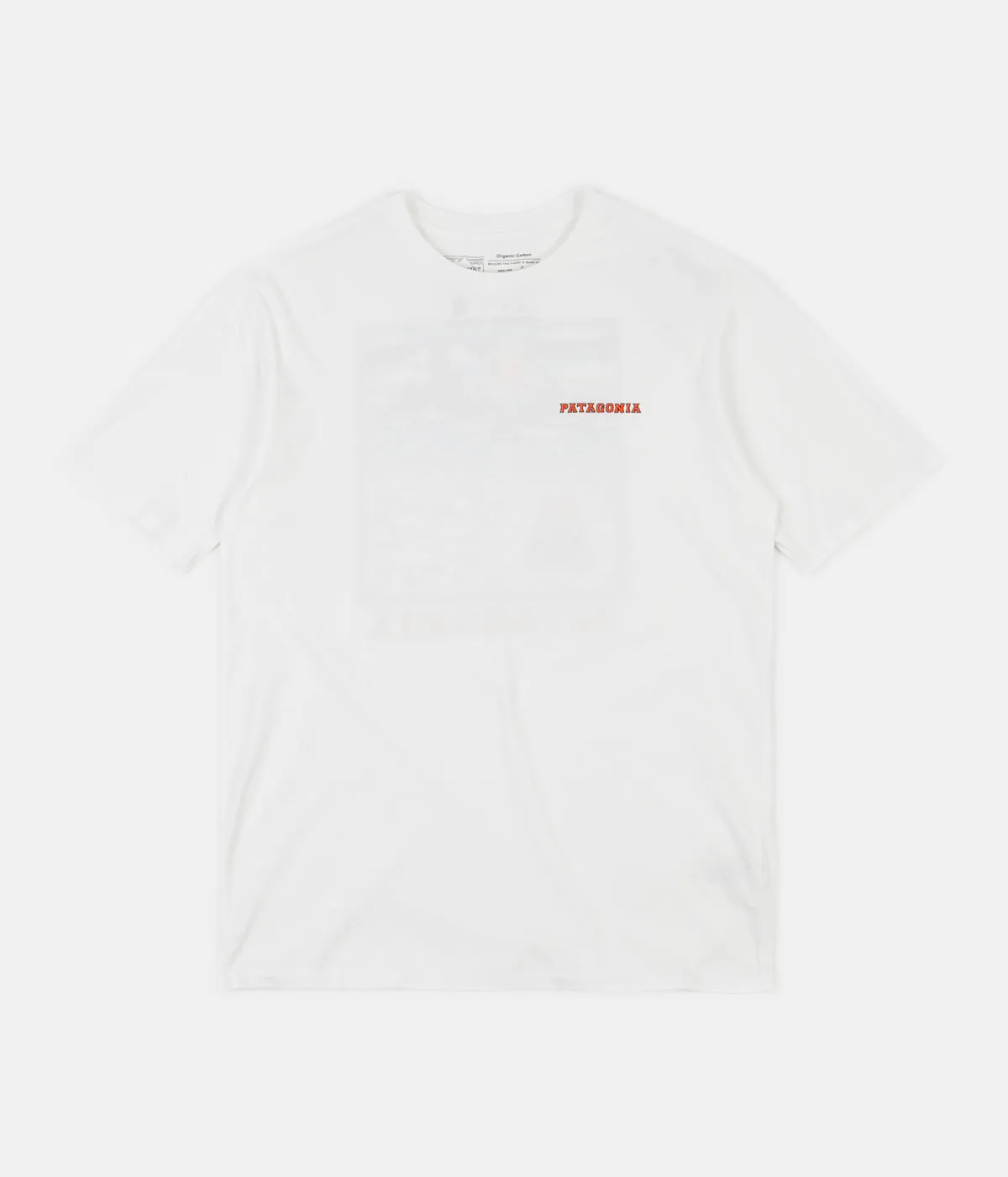 Patagonia Summit Road Organic T-Shirt - White