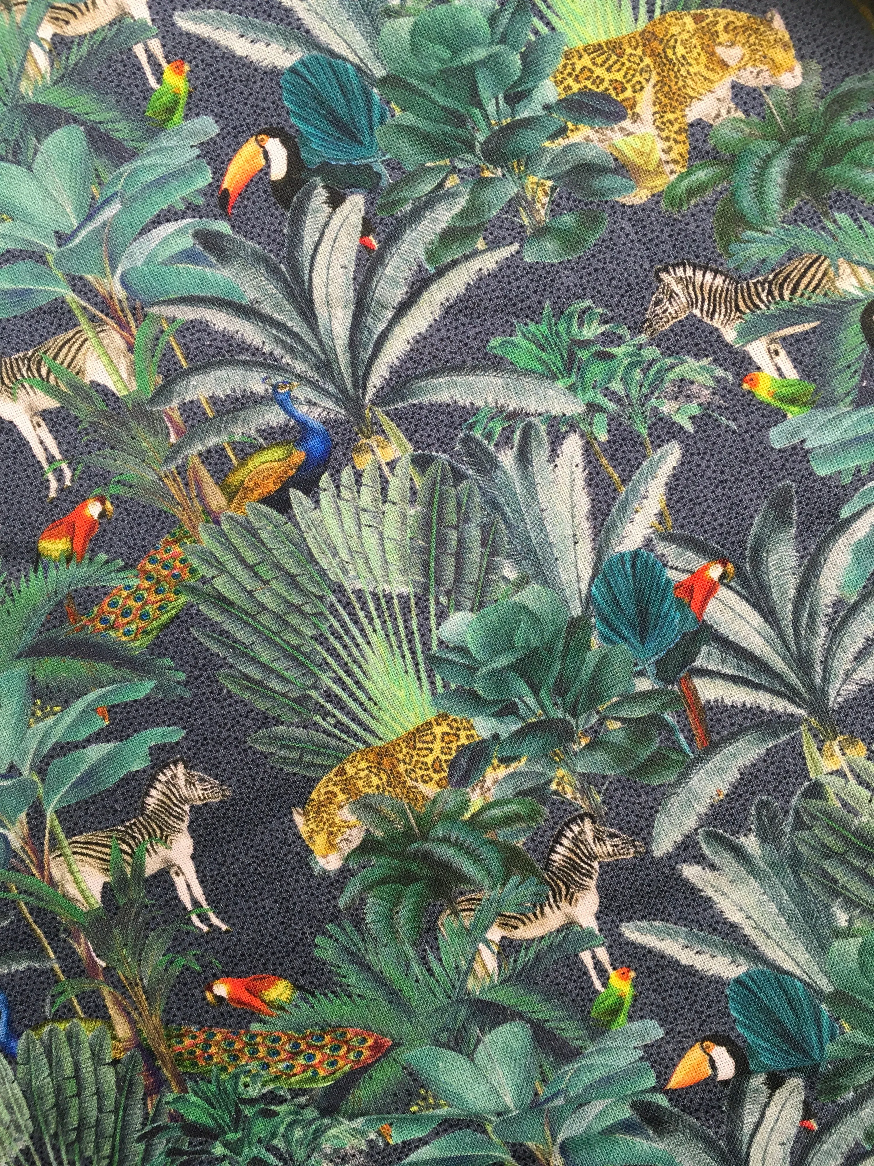 Royal Palm Cotton Print Colour 1