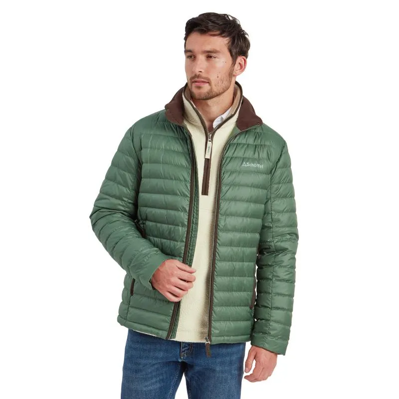 Schoffel Mens Hallaton Down Jacket - Pine Green