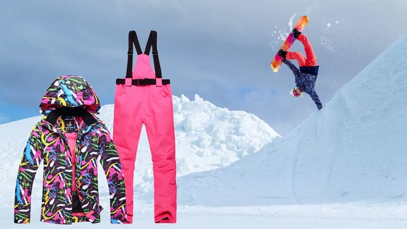 Winter Ski Snowboard Suit - Women's