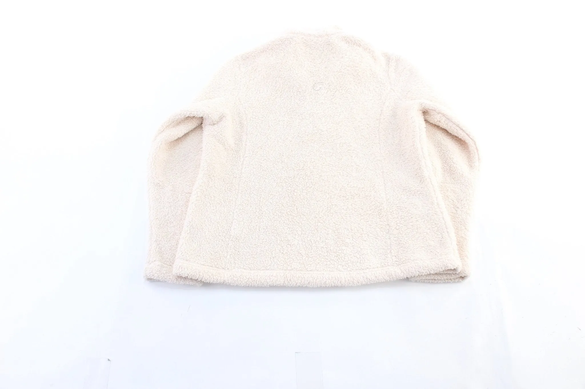 Women's Patagonia Logo Patch Light Pink Fleece Pullover Jacket
